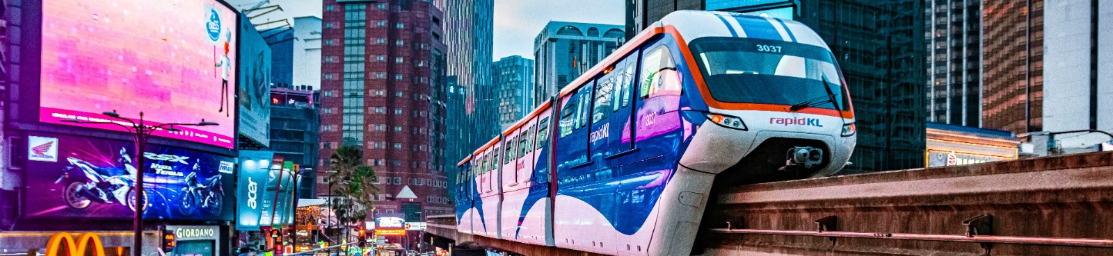 Rapid KL train in Kuala Lumpur